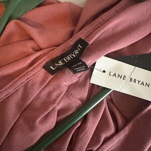 Lane Bryant Dusty Rose Top